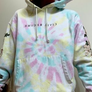 Civil Regime Tie Dye Champion Hoodie